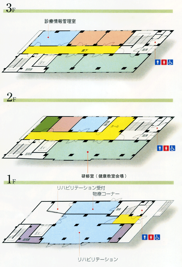 本館フロアー案内図